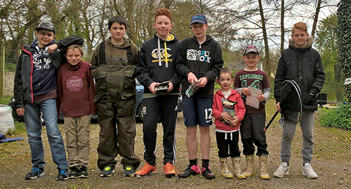 Junior and ladies Competition – Gribbles Covert Pond. 23 04 16